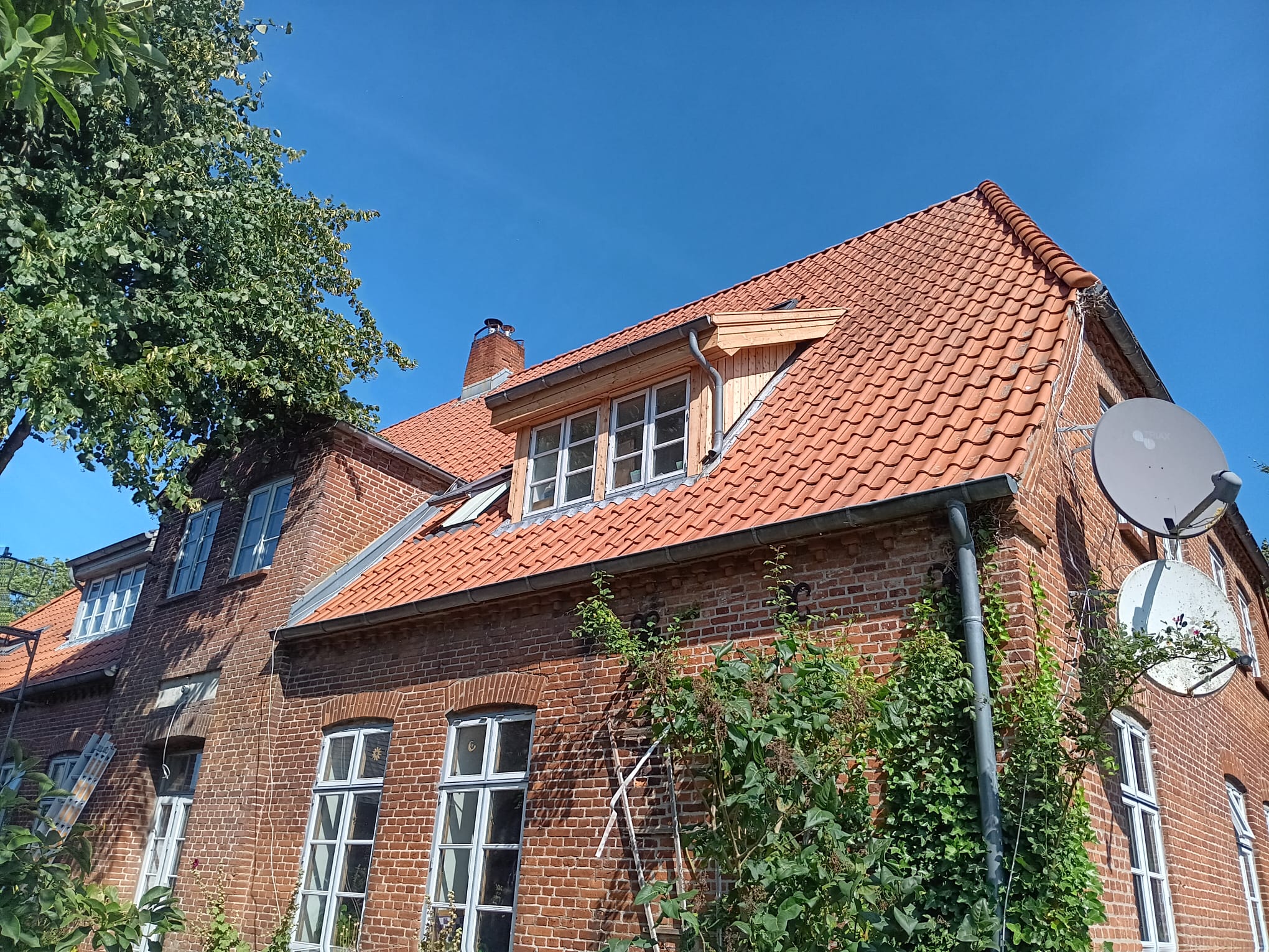 Modernisierter Giebel